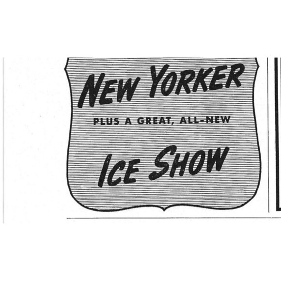 Benny Goodman Hotel New Yorker Ice Show NYC 1940s Vintage Print Ad - Picture 3 of 4